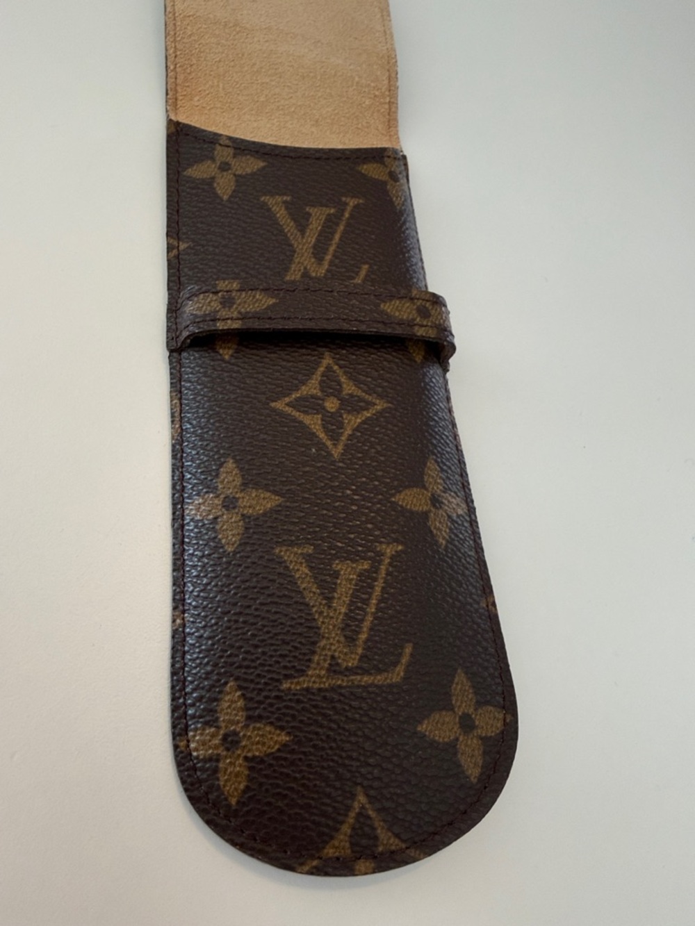 Monogram Etui Pen Holder Case/ Readers Case - Picture 3 of 10